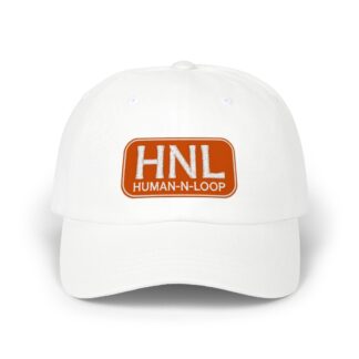 Human-N-Loop Dad Cap – Type Stacked