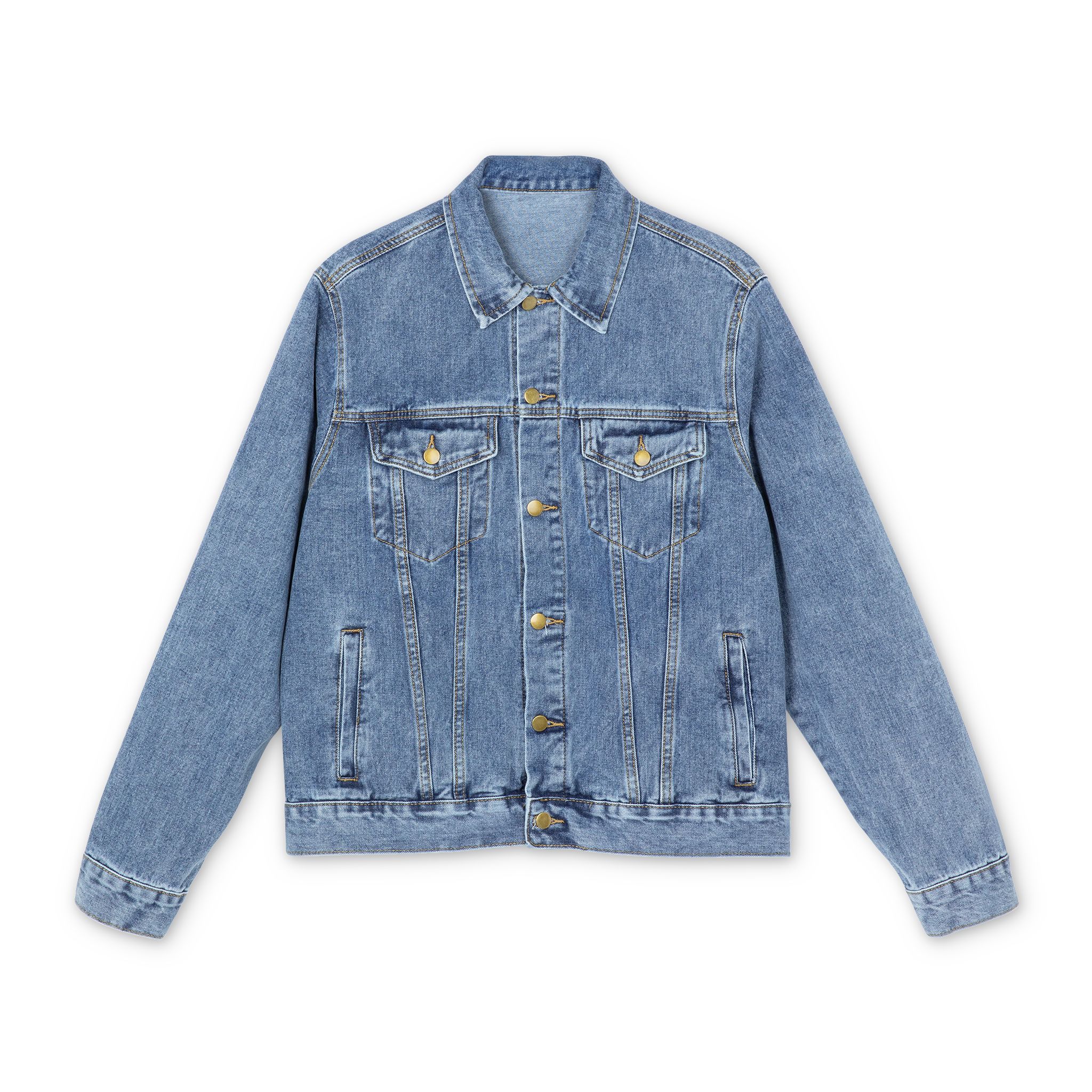 Human-N-Loop Men's Denim Jacket – Waving Bot