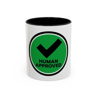 Human-N-Loop Accent Mug – Human Approved