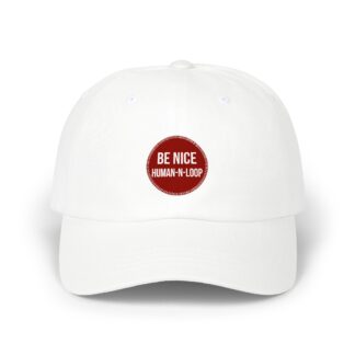 Human-N-Loop Dad Cap – Text Benice