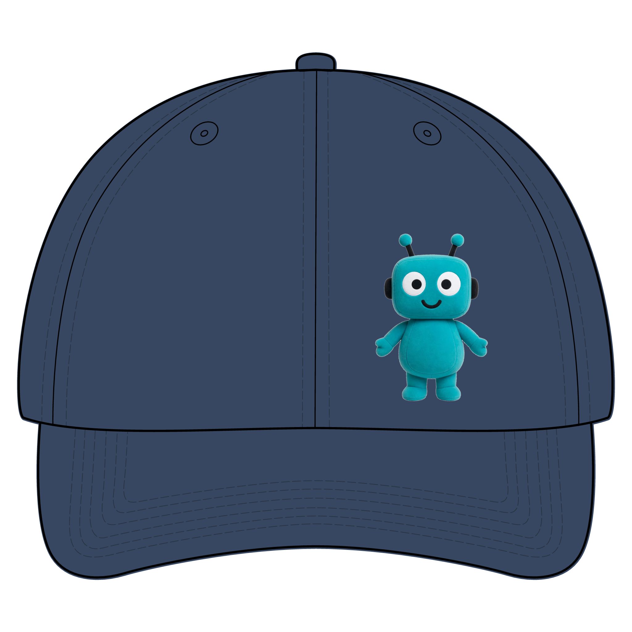 Human-N-Loop Camouflage Cap – Teal Bot - Image 10