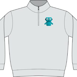 Human-N-Loop Quarter Zip – Bot Chest