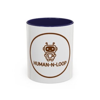 Human-N-Loop Accent Mug – Robot Coffee