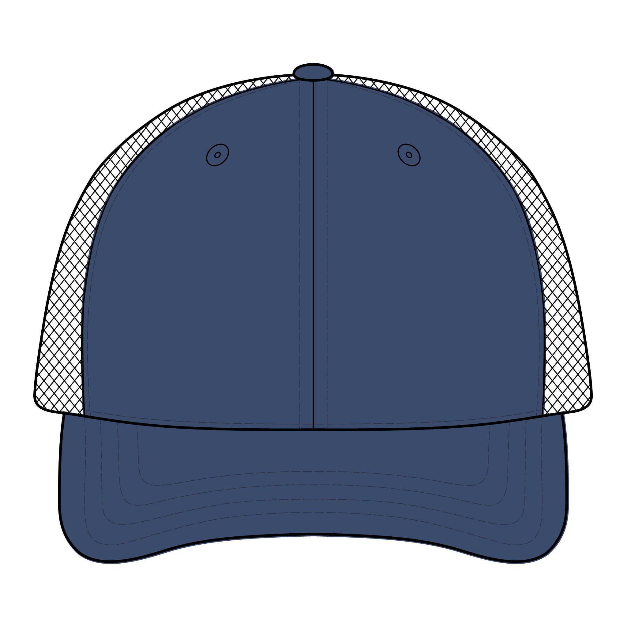Human-N-Loop Digi Camo Snapback Trucker Cap – Teal Bot - Image 6