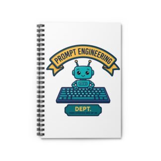 Human-N-Loop Spiral Notebook – Prompt Engineering Department