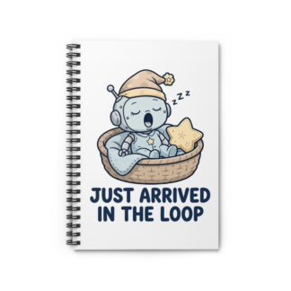 Human-N-Loop Spiral Notebook – Just Arrived