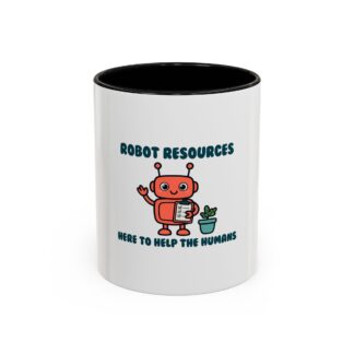 Human-N-Loop Accent Mug – Robot Resources