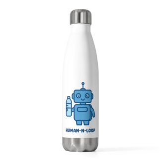 Human-N-Loop Water Bottle – Robot Holding Bottl