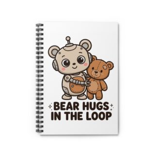 Human-N-Loop Spiral Notebook – Bear Hugs