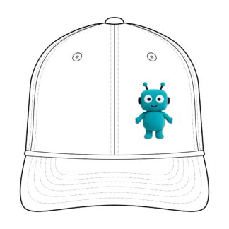 Human-N-Loop The Independent Cap – Teal Bot