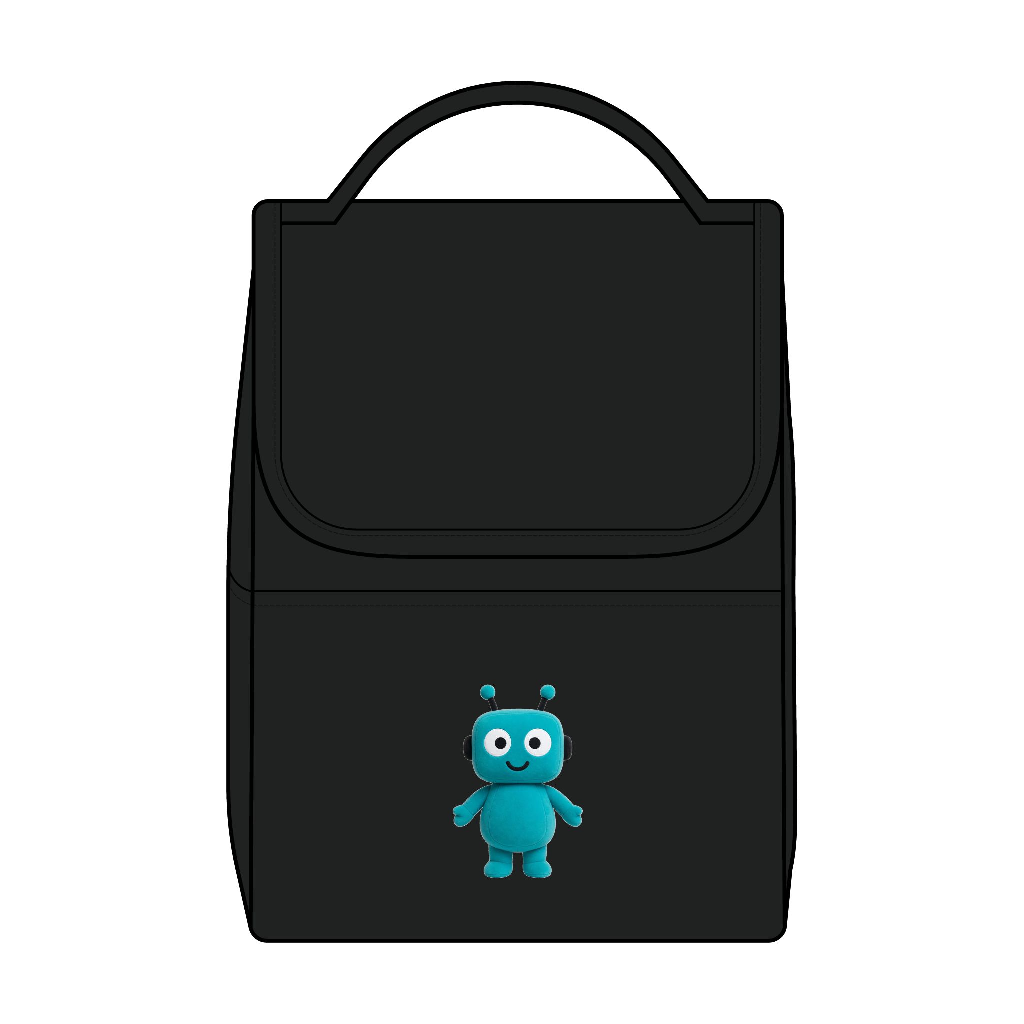 Human-N-Loop Lunch Bag Cooler – Teal Bot