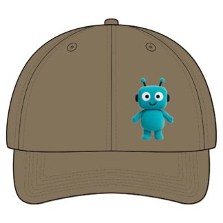 Human-N-Loop Americana Contrast Stitch Cap – Teal Bot