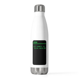 Human-N-Loop Water Bottle – Code Gitcommit