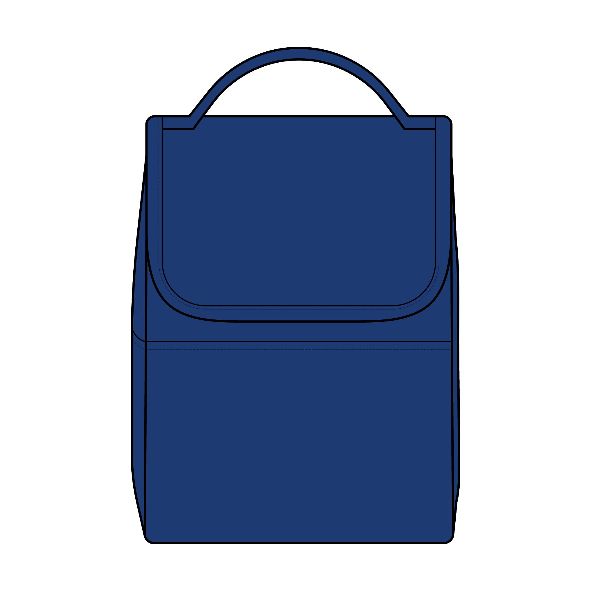 Human-N-Loop Lunch Bag Cooler – Teal Bot - Image 3