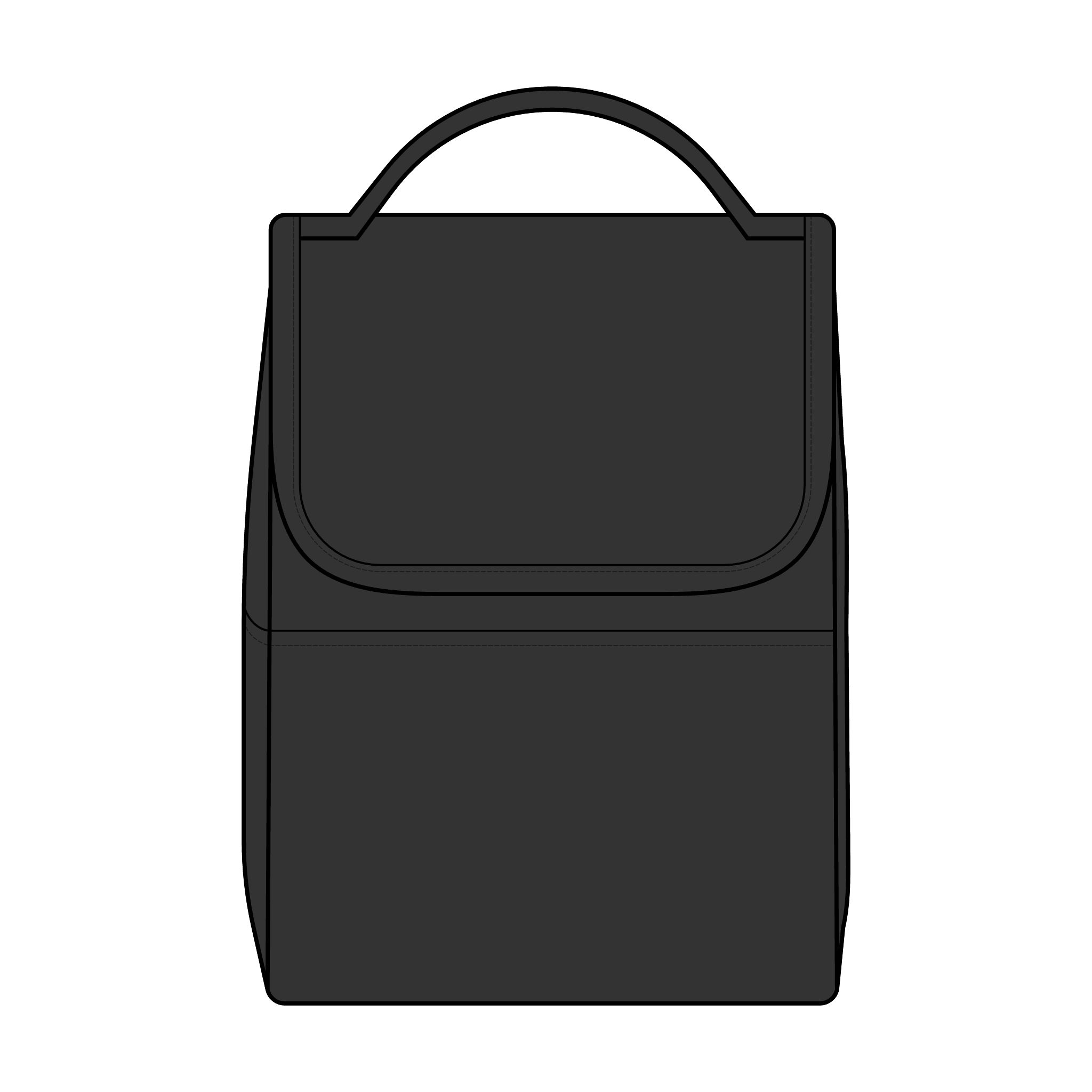 Human-N-Loop Lunch Bag Cooler – Teal Bot - Image 6