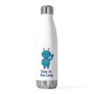 Human-N-Loop Water Bottle – Robot Waving