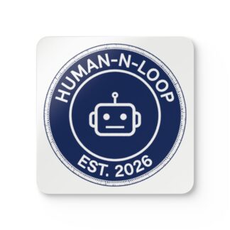 Human-N-Loop Coaster Set – Badge
