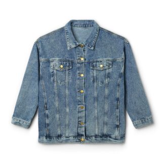 Human-N-Loop Women's Denim Jacket – Waving Bot