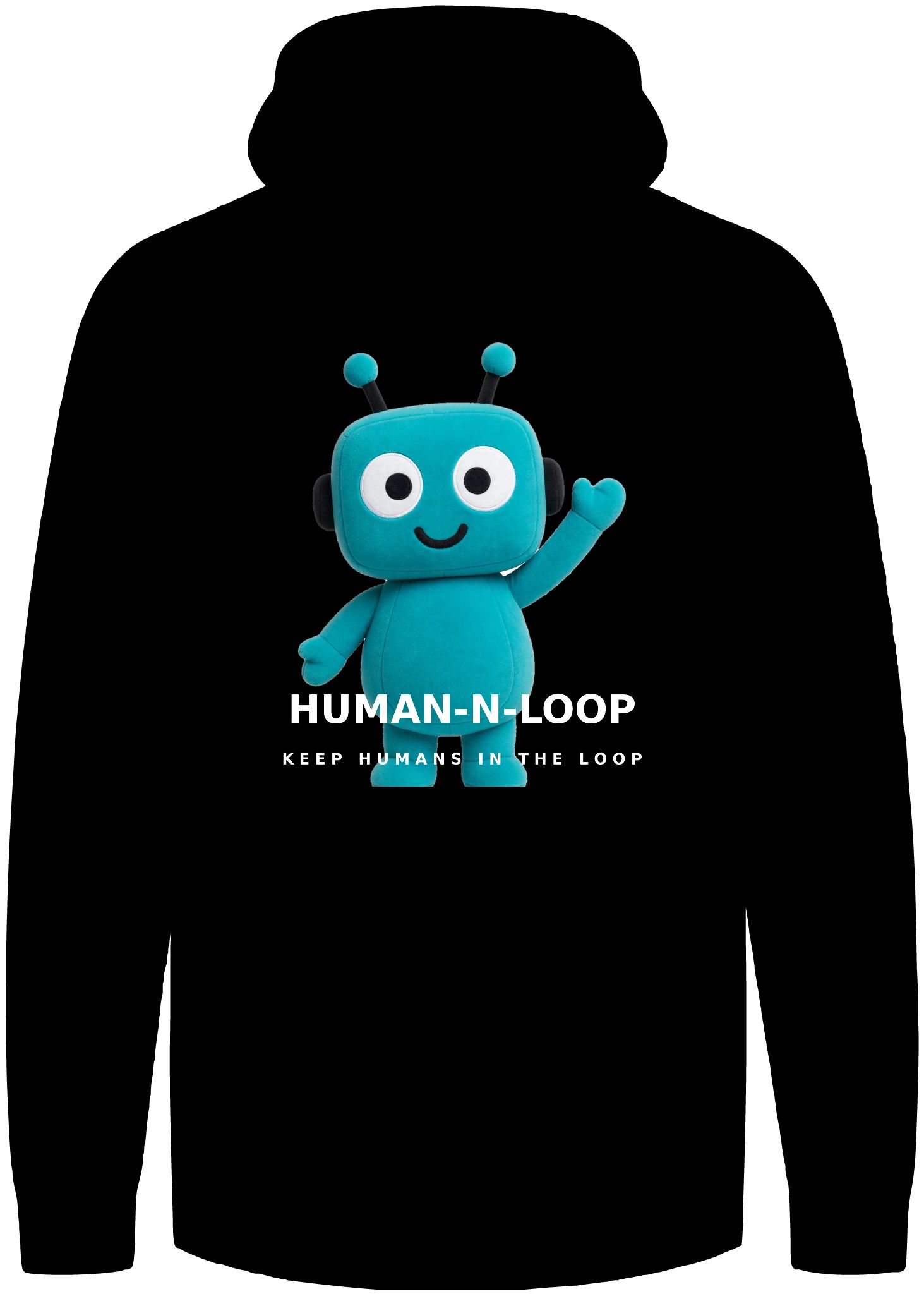 Human-N-Loop Hoodie – Waving Bot