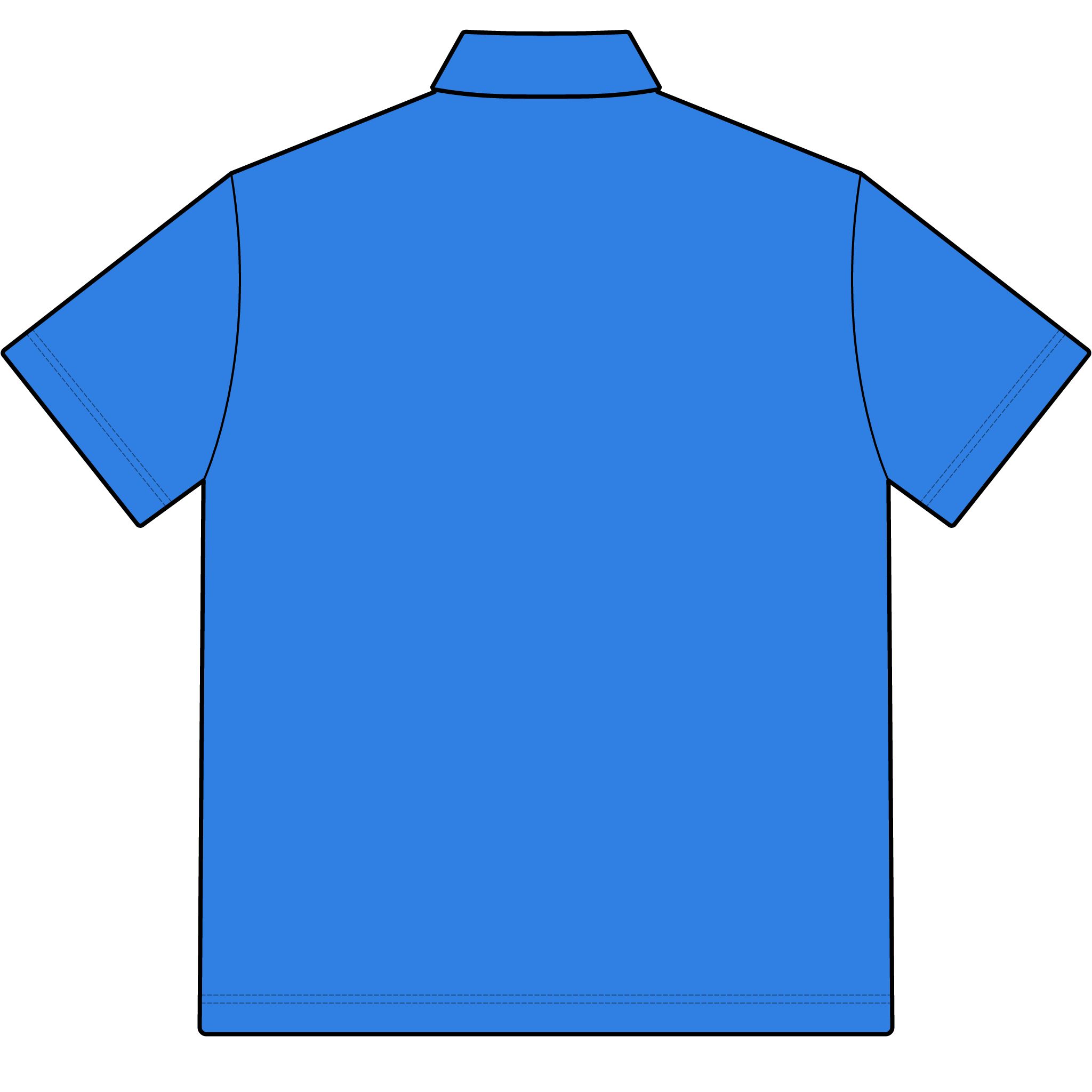 Human-N-Loop Men's Raleigh Stretch Polo – Teal Bot - Image 15