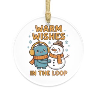 Human-N-Loop Acrylic Ornaments – Snow Buddy