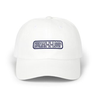 Human-N-Loop Dad Cap – Text Wordmark