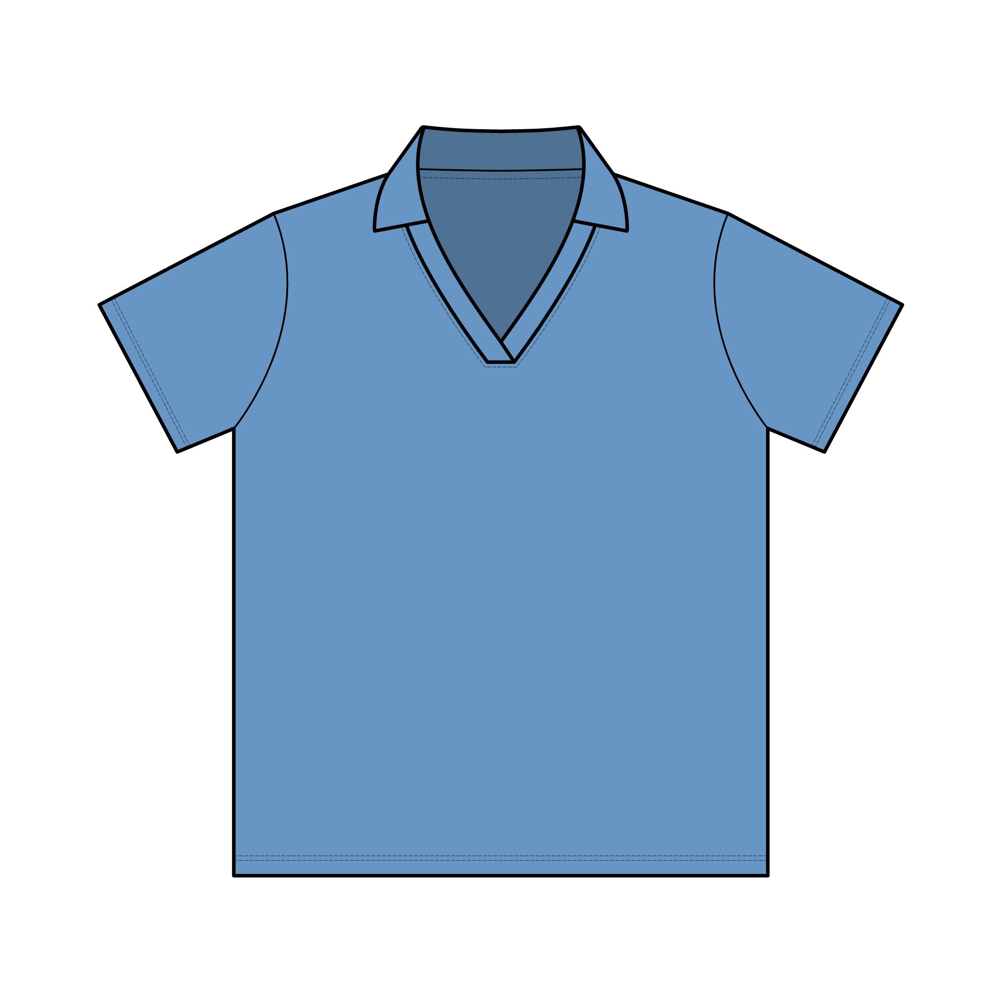 Human-N-Loop Women's Resolve CVC Performance Polo – Teal Bot - Image 26