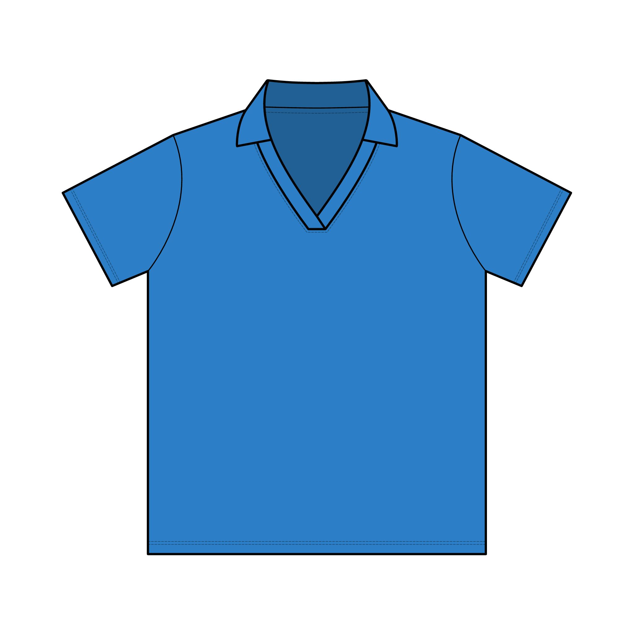 Human-N-Loop Women's Resolve CVC Performance Polo – Teal Bot - Image 30