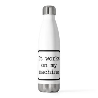 Human-N-Loop Water Bottle – Code Worksonmymachi