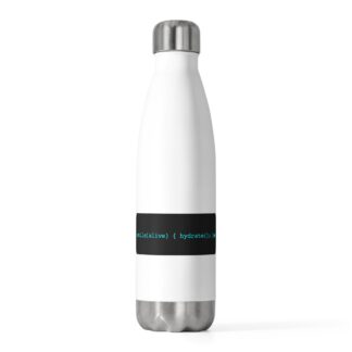 Human-N-Loop Water Bottle – Code Whilealive