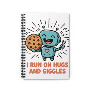 Human-N-Loop Spiral Notebook – Hugs and Giggles