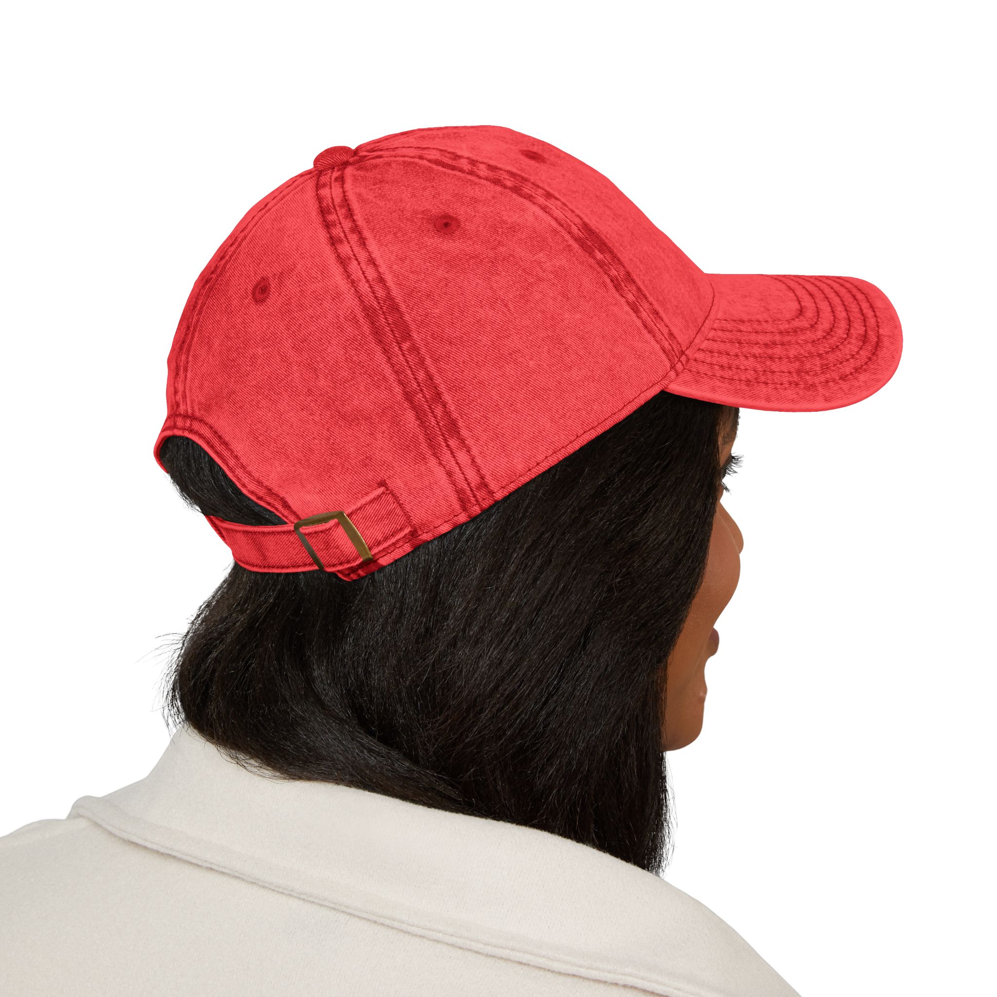 Human-N-Loop Vintage Cap (Embroidery) – Teal Bot - Image 4