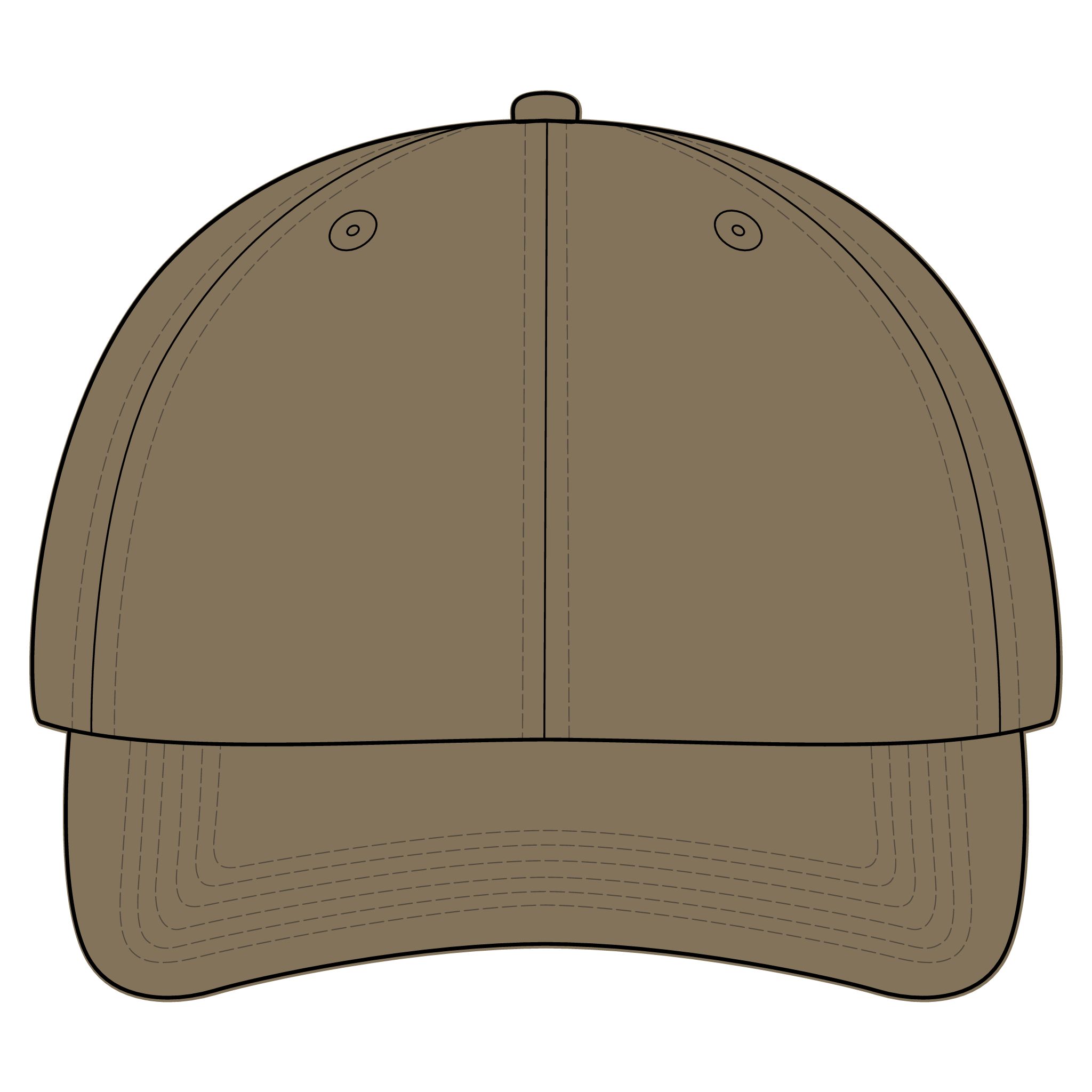 Human-N-Loop Americana Contrast Stitch Cap – Teal Bot - Image 2
