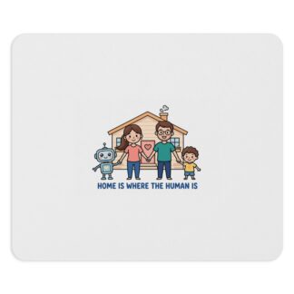 Human-N-Loop Mouse Pad – Home Is Where the Loop Is