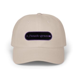 Human-N-Loop Dad Cap – Command Touchgrass